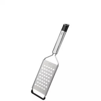 GEFU PRIMELINE Râpe à gros grains, lame en acier inoxydable, accent de poignée noir