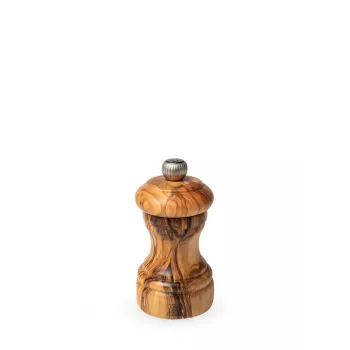 Moulin à poivre Peugeot Bistro 10 cm bois d'olivier brun clair
