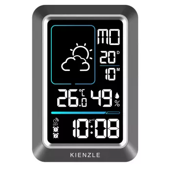 KIENZLE Station météo radio-pilotée DCF Compact