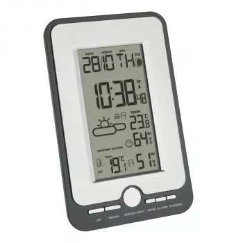 TFA MULTY Station météo radio-pilotée noir/argent