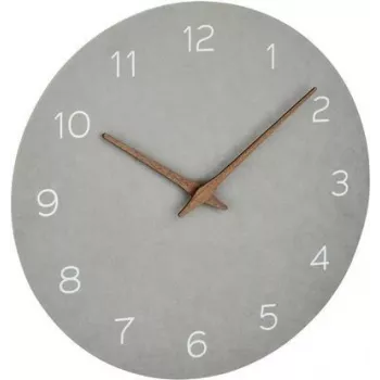 TFA 60.3054.10 Horloge murale analogique grise