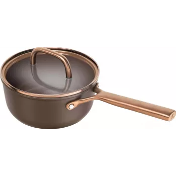 Casserole avec couvercle en verre ZWILLING Milano 18 cm, marron
