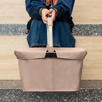 Sac de courses Reisenthel Carrybag Cover Twist Coffee (BP6041)