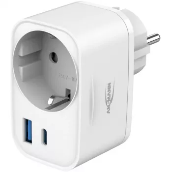 Chargeur USB ANSMANN HS220 20W USB-C Power Delivery 3.0 blanc