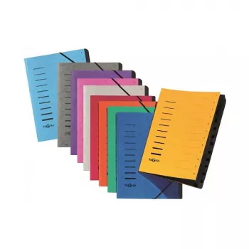 Classeur Pagna 40059-02 12 compartiments, A4, bleu