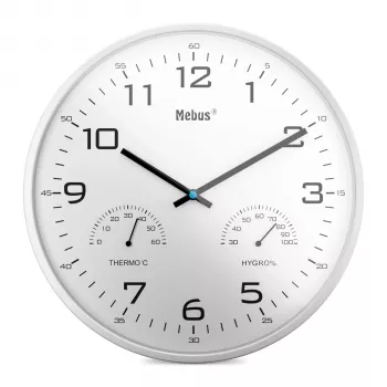 MEBUS 16181 Horloge murale à quartz