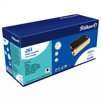 Pelikan Cartouche de toner compatible pour Brother TN-3480 - noire - 8 000 pages