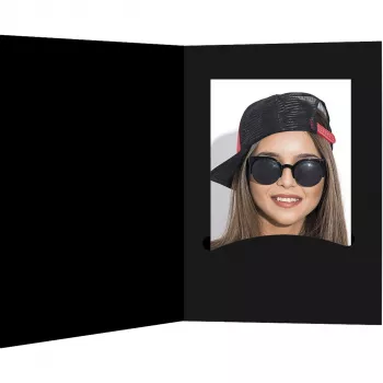 Pochettes photo DAIBER Profi-Line 4,5 x 6 cm noires (lot de 100)