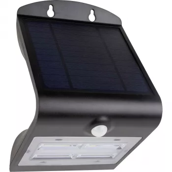Papillon LED solaire REV avec détecteur de mouvement 3,2 W noir