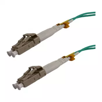 Câble fibre optique Grafenthal OM3 LC/UPC-LC/UPC LSZH 0,50m aqua blue