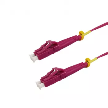 Câble fibre optique Grafenthal OM4 LC/UPC-LC/UPC LSZH 0,5 m violet