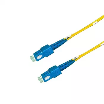Câble fibre optique Grafenthal OS2 SC/UPC-SC/UPC LSZH 1,00 m jaune