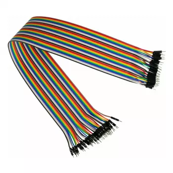 Fils de raccordement Kabelmeister Jumper Wire 40 broches, fils séparables pour Arduino, Raspberry Pi, etc., mâle vers mâle