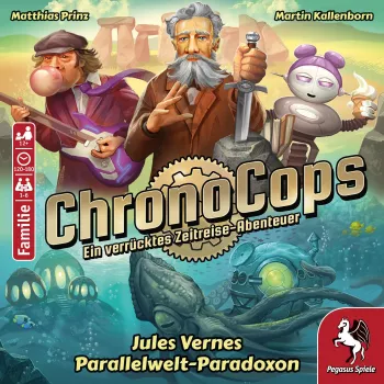 Pegasus Spiele ChronoCops - Jules Verne's Parallel World Paradox
