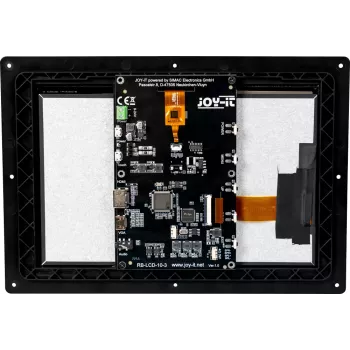 Écran tactile IPS JOY-IT RB-LCD10-3 10,1 pouces pour Raspberry Pi, 1280x800, HDMI, capacitif, noir