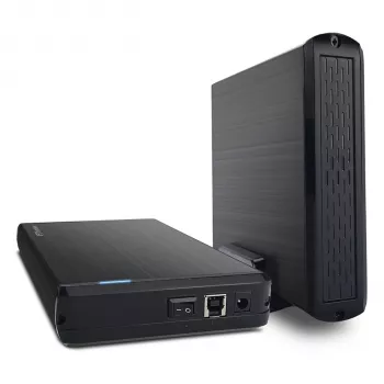 Boîtier HDD externe FANTEC DB-G35U3-6G 3,5 pouces SATA USB 3.0 6G USB-B aluminium noir (2582)