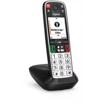 Téléphone sans fil Gigaset EASY 500 noir/argent