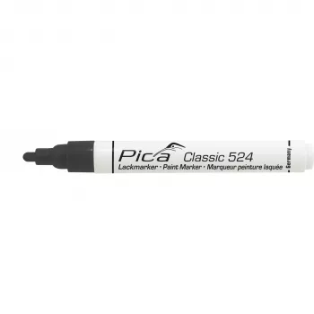 Marqueur peinture industriel Pica Classic, pointe ogive 2-4 mm, noir