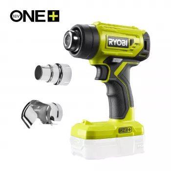 Pistolet thermique sans fil RYOBI One+ 18V R18HG-0 (appareil seul) - 250°C/460°C, 170 L/min