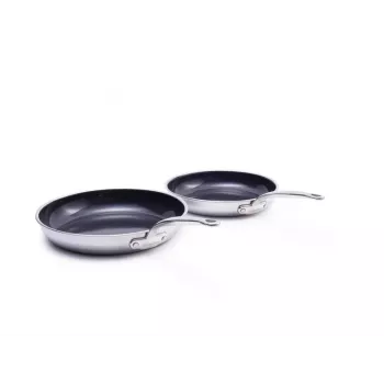 GreenPan Barcelona Pro ensemble de 2 poêles à frire 24+28 cm noir
