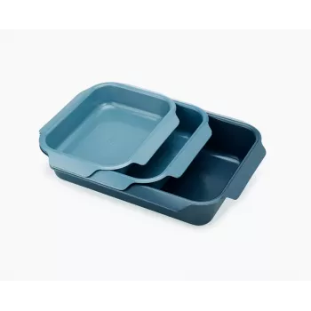Ensemble de 3 plaques de cuisson Joseph Joseph Nest Oven (45060), bleu