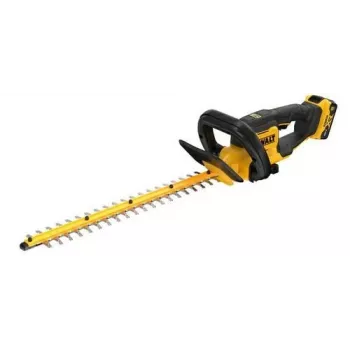 DEWALT DCMHT562P1 taille-haie sans fil 18V XR, lame 55 cm, capacité de coupe 19 mm, 1x5,0 Ah