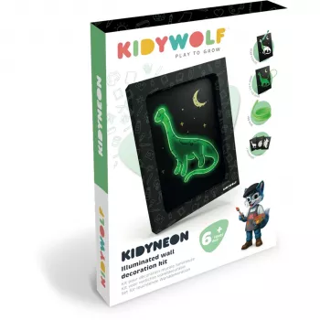 Set de 3 décorations murales lumineuses KIDYWOLF Dino