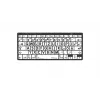 Logickeyboard clavier braille Bluetooth Mac avec grandes touches imprimées noir sur blanc - 78 touches