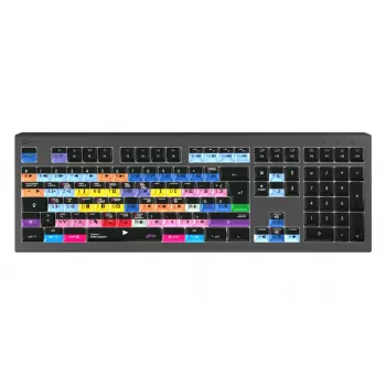 Clavier de montage LogicKeyboard Avid Media Composer Astra 2 Pro FR Mac (AZERTY français, rétroéclairé, filaire)