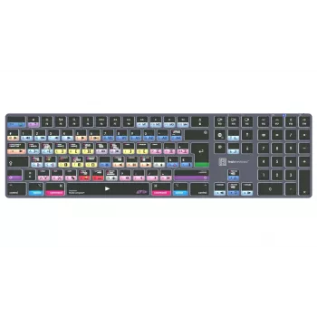 Clavier Logickeyboard Avid Media Composer - Pro Titan FR Mac (LKB-MCOMP-TM-FR)