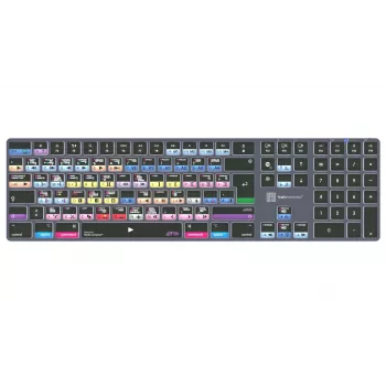 Clavier Logickeyboard Avid Media Composer - Pro Titan DE Mac (LKB-MCOMP-TM-DE)