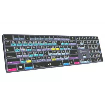 Clavier PC Logickeyboard DaVinci Resolve Classic Titan FR (AZERTY français)