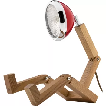 Lampe de table Piffany Mr. Wattson Original Flash Red