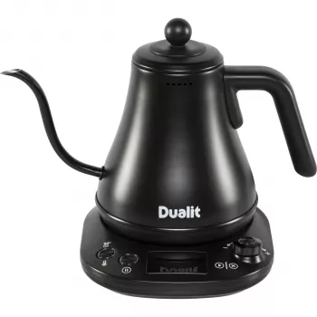 Bouilloire à café filtre Dualit 0,8 L acier inoxydable brossé 1000 W