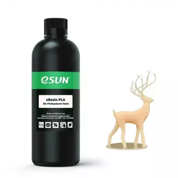 Résine photopolymère standard ESUN ERESIN-PLA-BG1000G 1 kg beige pour imprimantes 3D LCD/DLP