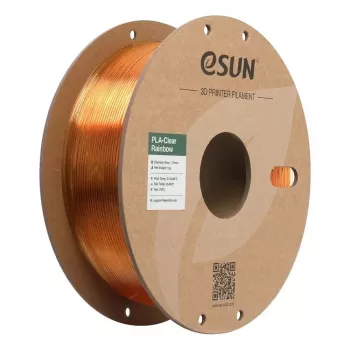Filament pour imprimante 3D eSUN PLA Clear 1,75 mm Flame Crystal 1 kg