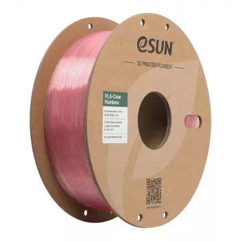 Filament eSUN PLA Clear 1,75 mm Pink Crystal 1 kg