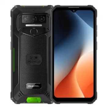 Smartphone robuste OUKITEL WP23 Plus 6,52 pouces 8 Go/256 Go 10600 mAh vert