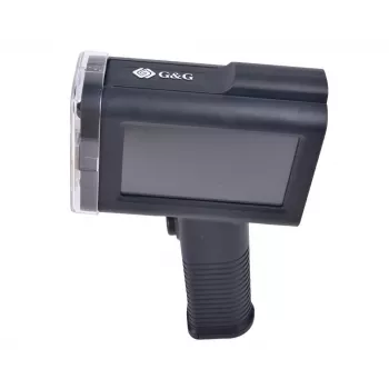 Imprimante d'étiquettes portable G&G GG-HH1001B, thermique directe, 203 dpi, USB et Bluetooth, noire
