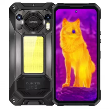 Smartphone OUKITEL WP61 Ultra Thermal 5G 6,78 pouces 12/512 Go 20000 mAh noir