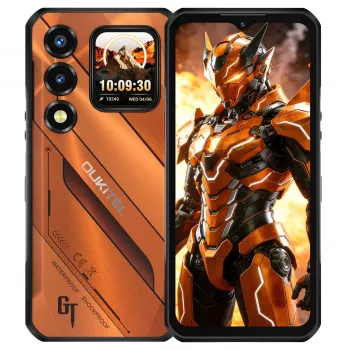 Smartphone robuste OUKITEL WP66 5G 6,6 pouces 12/512 Go 11000 mAh orange