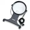 Lampe loupe LED Carson HF-25 MagniFree 2x/5x 11 cm noire