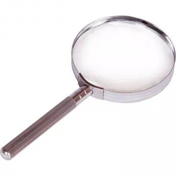 Loupe Levenhuk Zeno Handy ZH25 - lentille 100 mm - grossissement 2,5x/8x - éclairage 3 LED - emballage blister