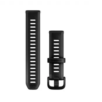 Bracelet Garmin Quick Release 20 mm silicone noir (010-11251-BA)