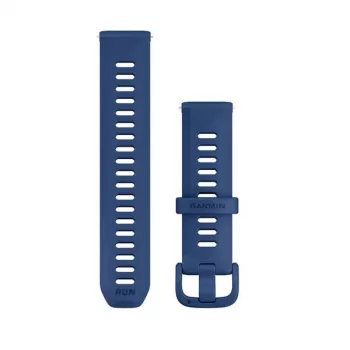Bracelet de montre en silicone Garmin QuickFit 20 mm Tidal Blue (010-11251-BF)