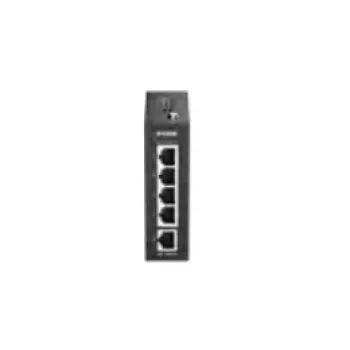 Commutateur Ethernet industriel non administrable D-Link DIS-100E-05, 5x 10/100Base-TX, montage sur rail DIN, IP30