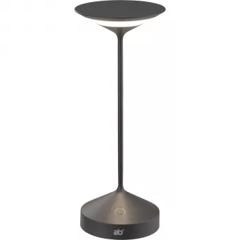 Lampe de table portable ab+ by Abert Tempo anthracite