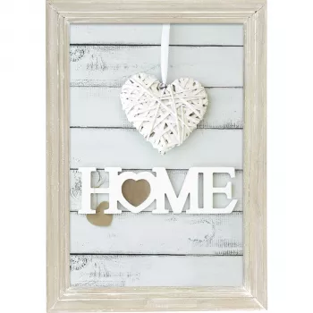 ZEP Vintage Natural cadre photo en bois 20x30 cm - pose sur table et murale - rectangulaire