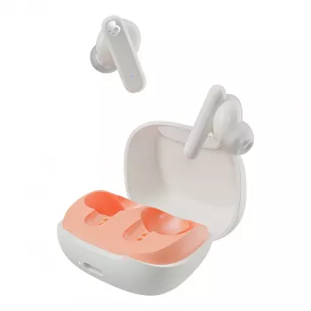 Skullcandy Smokin' Buds True Wireless In-Ear Headphones Orange/White Bluetooth 5.2 (S2TAW-S951)