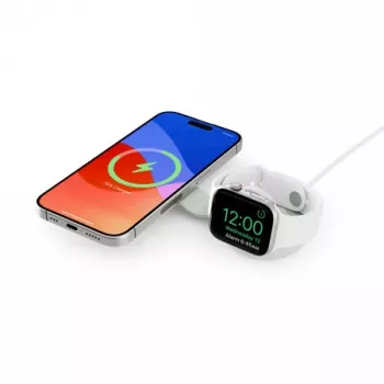 Twelve South ButterFly SE chargeur sans fil Qi2 2-en-1, blanc